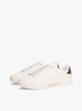 Μπεζ Δερμάτινα Sneakers  Γυναίκες