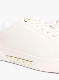 Μπεζ Δερμάτινα Sneakers  Γυναίκες