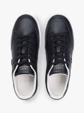 Μαύρο TH Monogram Δερμάτινα Sneakers  Γυναίκες