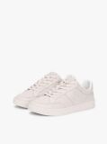 Μπεζ TH Monogram Δερμάτινα Sneakers  Γυναίκες