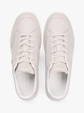 Μπεζ TH Monogram Δερμάτινα Sneakers  Γυναίκες