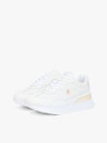 Άσπρο Δερμάτινα Sneakers Με Μονόγραμμα TH  Γυναίκες