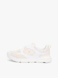 Multi TH Monogram Leather Mixed Texture Trainers  Women