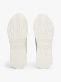 Beige TH Monogram Leather Trainers  Women