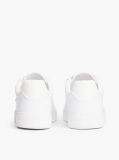 White Leather TH Monogram Court Sneakers  Women