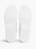White Leather TH Monogram Court Sneakers  Women