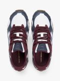 Multi TH Monogram Leather Mixed Texture Trainers  Women