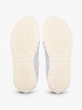 White TH Monogram Leather Mixed Texture Trainers  Women