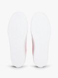 Pink Low Profile Canvas Lace-Up Trainers  Women
