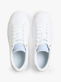 Άσπρο Δερμάτινα Sneakers Με Λογότυπο  Γυναίκες
