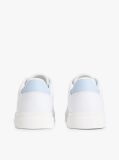 Άσπρο Δερμάτινα Sneakers Με Λογότυπο  Γυναίκες
