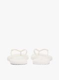White Chic Enamel Flag Flip-Flops  Women