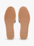 Black Suede Ankle Strap Platform Espadrilles  Women