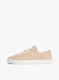 Beige TH Monogram Textured Trainers  Women