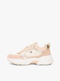 Multi Metallic Leather Chunky Trainers  Women