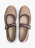 Blue Canvas Mary Jane Espadrilles  Women