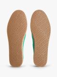 Green Logo Embroidery Canvas Espadrilles  Women