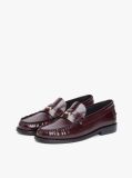 Κόκκινο Δερμάτινα Loafers  Γυναίκες