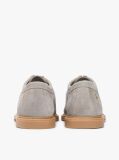 Γκρι TH Monogram Σουέτ Loafers Με Moc Μύτη  Γυναίκες