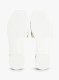 Beige Leather TH Monogram Strap Mules  Women