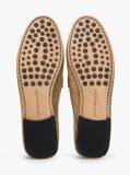 Καφέ Penny Σουέτ Loafers Με Διακοσμητική Αλυσίδα  Γυναίκες