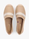 Brown Canvas Denim Espadrilles  Women