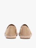Brown Canvas Denim Espadrilles  Women