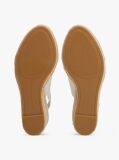 White Hemp Slingback Wedge Espadrilles  Women