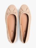 Brown TH Monogram Suede Ballerinas  Women