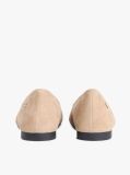 Brown TH Monogram Suede Ballerinas  Women