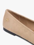 Brown TH Monogram Suede Ballerinas  Women