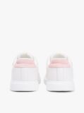 Άσπρο Δερμάτινα Sneakers Με Κεντητό Λογότυπο  Γυναίκες
