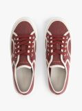 Κόκκινο Sneakers Mε Πλατφόρμα Από Canvas  Γυναίκες