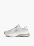 Grey TH Monogram Leather Chunky Sneakers  Women