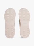 Beige TH Monogram Leather Mixed Texture Trainers  Women