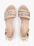 Multi Raffia Strap High Wedge Espadrilles  Women