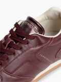 Κόκκινο Δερμάτινα Vintage Sneakers  Γυναίκες