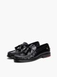 Μαύρο Δερμάτινα Loafers Με Tassel  Γυναίκες