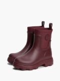 Red TH Monogram Cleat Rain Boots  Women