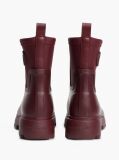 Red TH Monogram Cleat Rain Boots  Women
