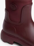 Red TH Monogram Cleat Rain Boots  Women