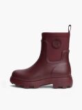 Red TH Monogram Cleat Rain Boots  Women