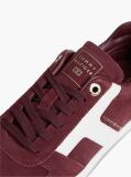Κόκκινο Σουέτ Sneakers Με Μίξη Υφών  Γυναίκες