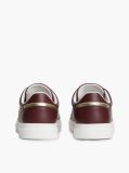 Κόκκινο Δερμάτινα Sneakers Με Ανάγλυφο Φινίρισμα  Γυναίκες