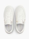 Μπεζ Δερμάτινα Sneakers Με Ανάγλυφο Φινίρισμα  Γυναίκες