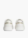 Μπεζ Δερμάτινα Sneakers Με Ανάγλυφο Φινίρισμα  Γυναίκες