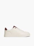 Μπεζ TH Monogram Δερμάτινα Sneakers  Γυναίκες