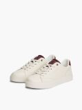 Μπεζ TH Monogram Δερμάτινα Sneakers  Γυναίκες