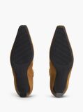 Brown Kitten Heel Suede Ankle Boots  Women