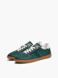 Green Embossed TH Monogram Leather Sneakers  Women